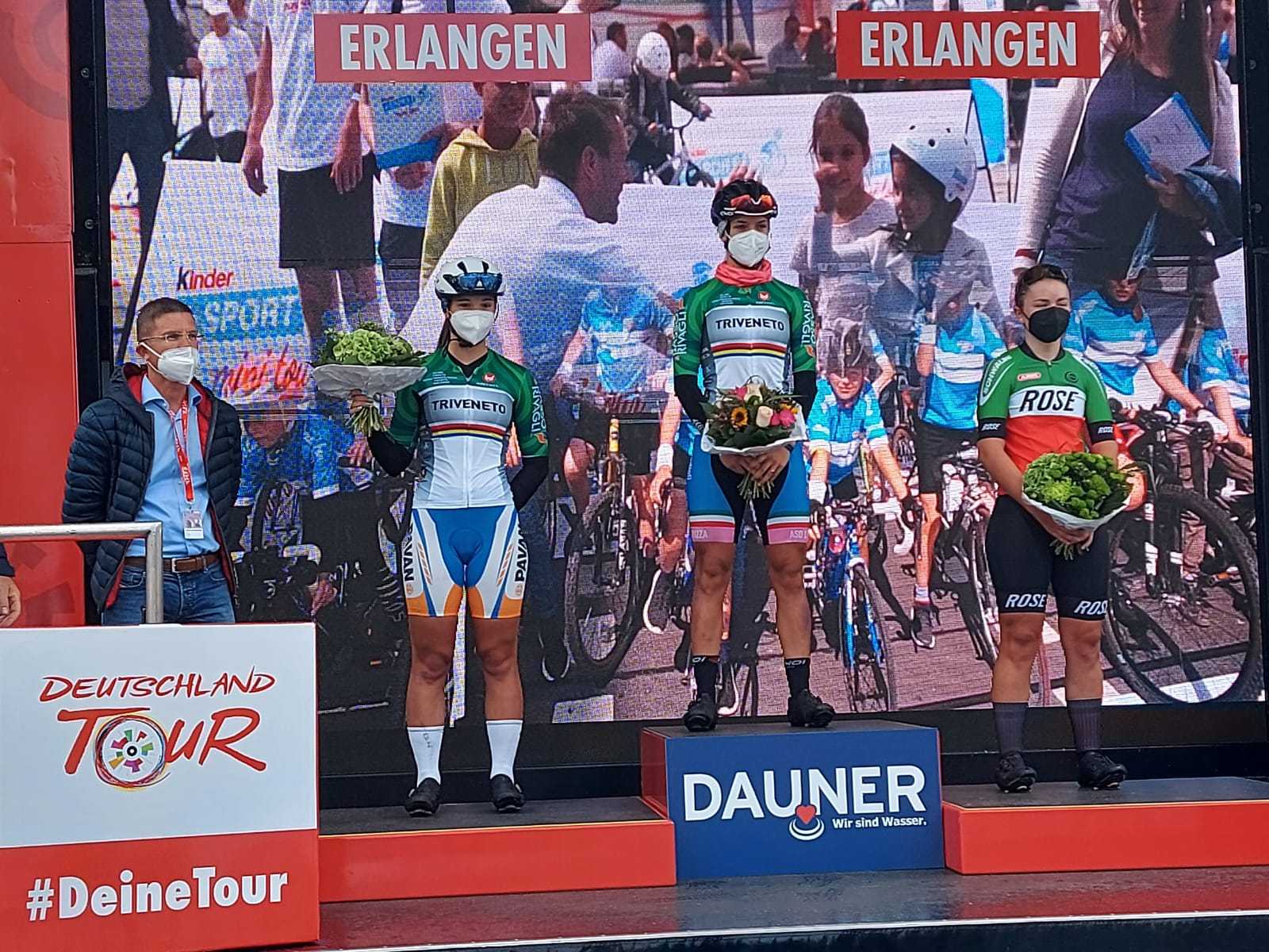 Doppietta veneta ad Erlangen in Germania con Asia Sgaravato e Greta Cettolin 